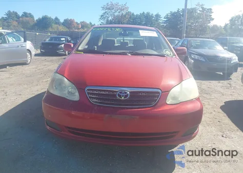 2005 Toyota Corolla Le z USA, uszkodzony, nr VIN 2T1BR32EX5C498990